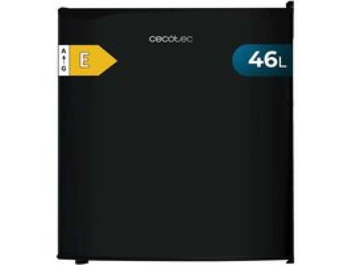 Cecotec Mini Frigo GrandCooler 20000 L SilentCompress Black E. Réfrigérateur Compact Capacité de 46L porte personnalisable