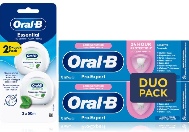 Oral-B Pro-Expert & Essential set for healthy teeth and gums