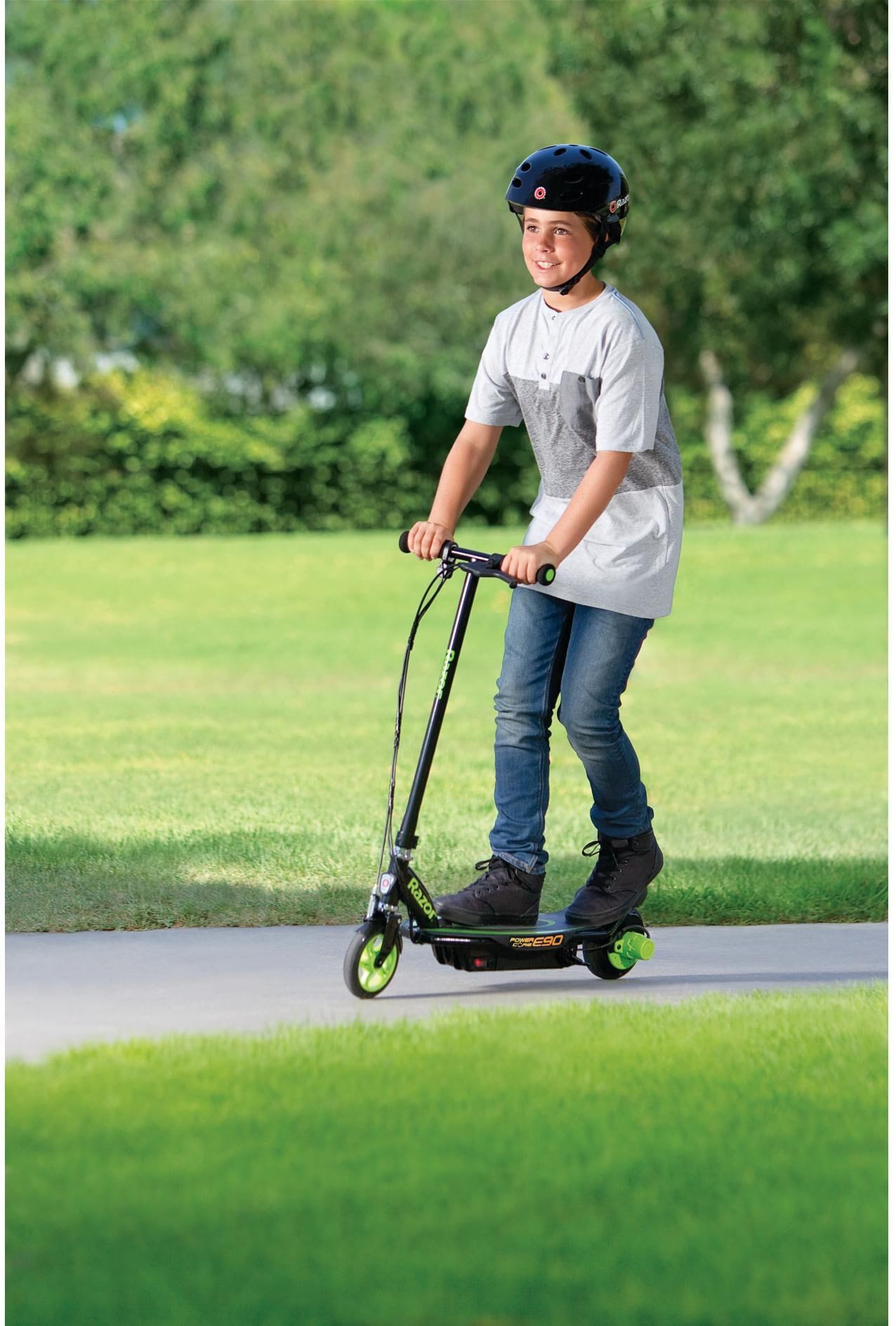 E-Scooter RAZOR "Power Core E90 Green", grün, Roller, E-Scooter grün Einheitsgröße