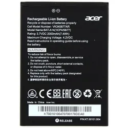 Acer BATTERY LI-ION 2000MAH MAIN, Smartphone Akku