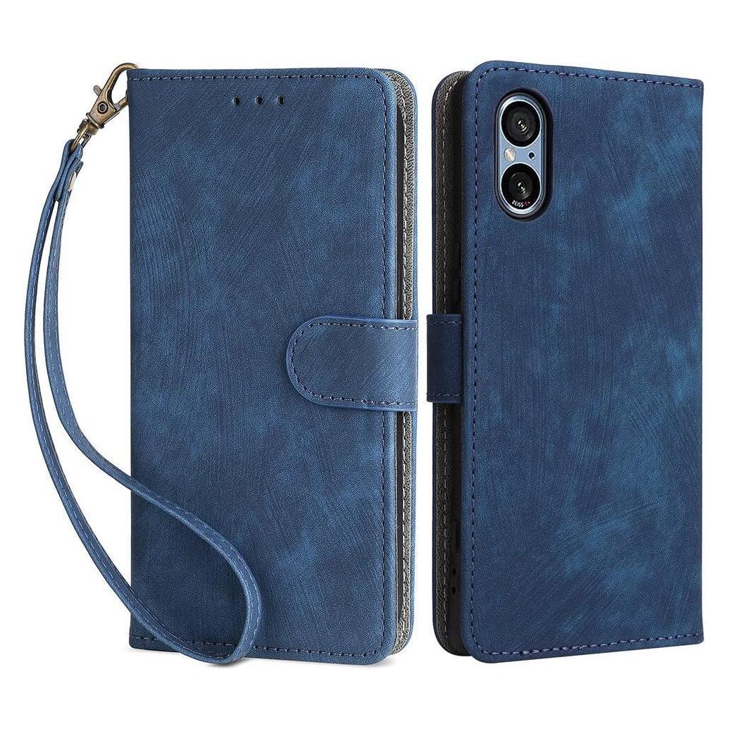 Cover-Discount Sony Xperia 5 V - Etui mit RFID Blocker blau (Sony Xperia 5 V) (660161268B)