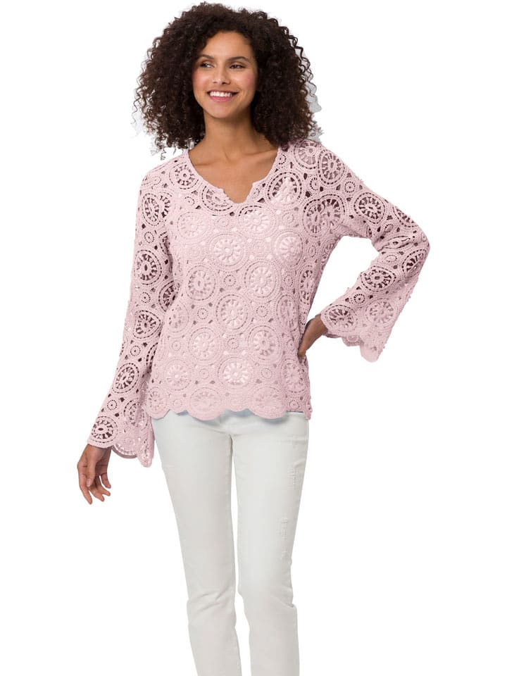Heine Bluse in Rosa - 36