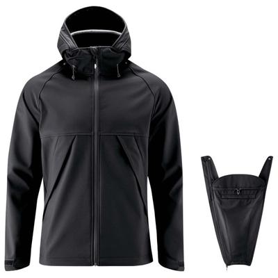 Mamalila - Softshell-Tragejacke Allrounder Dad - Softshelljacke Gr XXL schwarz