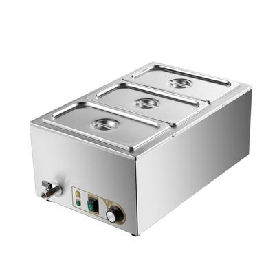 Matériel HORECA Bain Marie Professionnel 1200W mit Wasserhahn - Materiel Horeca GDBM165BT