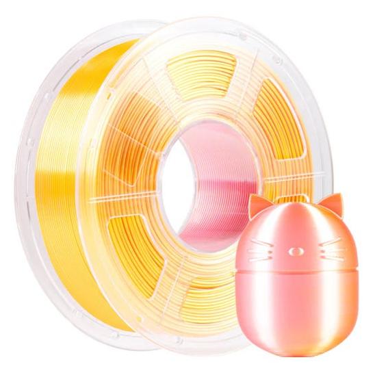 Anycubic PLA Silk Filament DC 1kg Pink Gold (PLA, 1000 g, 1.75 mm) (AHSC11-103)