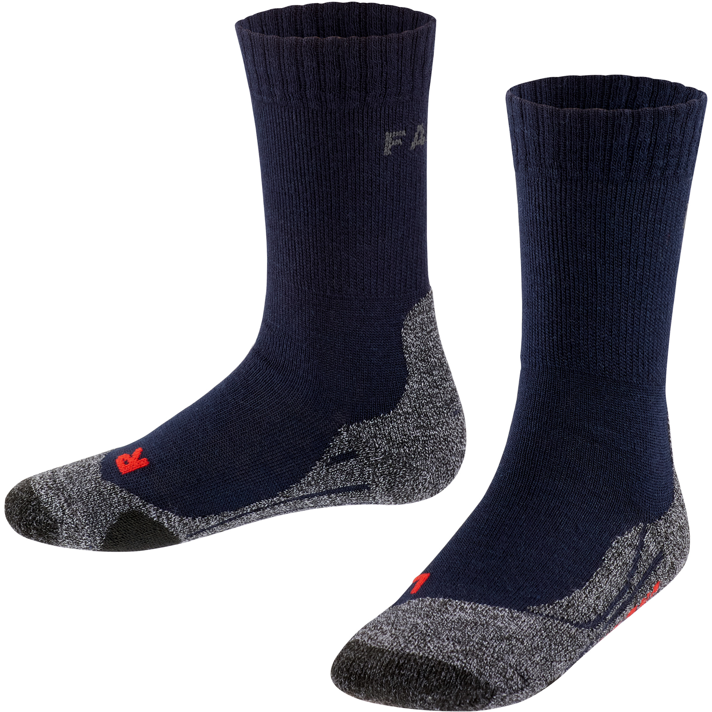 Falke TK2 Kinder Wandersocken blau Größe 35 Camping Widerstandsfähig Merinowolle