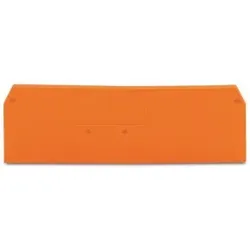 Wago 280-315 Abschluss- und Zwischenplatte,2,5 mm dick,orange 280315  - 25 Stück