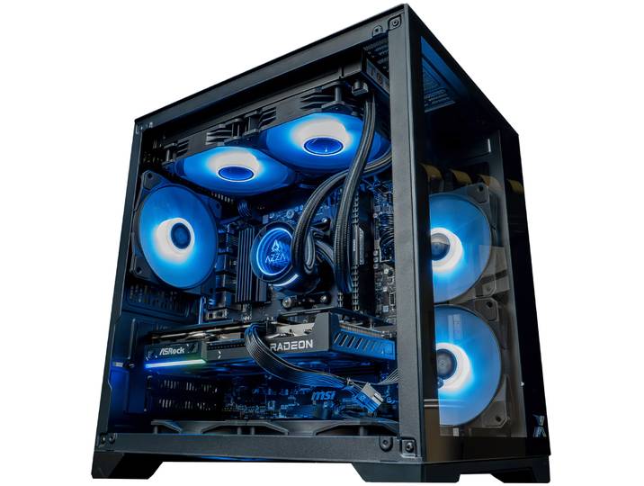 PC gamer Ryzen 5 5600 / Radeon RX 9060 XT / RAM 16 Go / SSD 500 Go FLOWUP