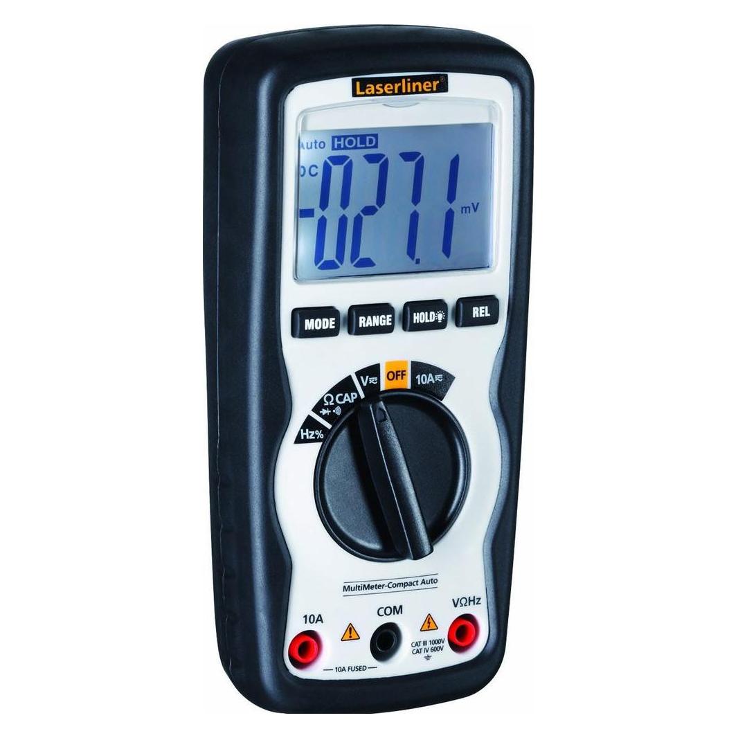 Laserliner MultiMeter MultiMeter Compact (CAT IV 600V, Hand-Multimeter) (083.034A)