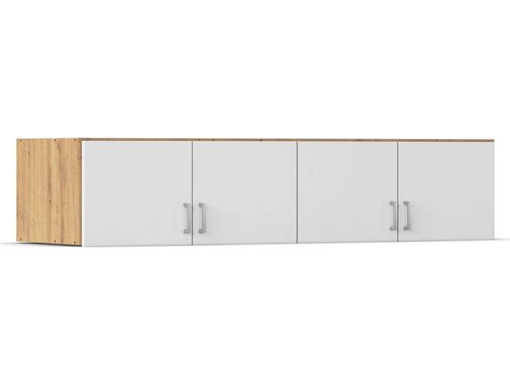 rauch Aufsatzschrank Gamma (Breiten 91/136/181/226 cm, in 4 Griffvarianten) für eine maximale Nutzung der Deckenhöhe, viele Farben MADE IN GERMANY