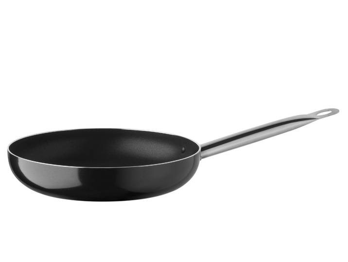 Bratpfanne CS KOCH-SYSTEME Solaris , schwarz, H:6cm L:51cm Ø:28cm, Pfannen, Bratpfanne, Induktion