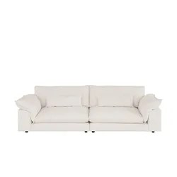 Höffner Selection Big Sofa  Nola , beige , Maße (cm): B: 287 H: 81 T: 114.0