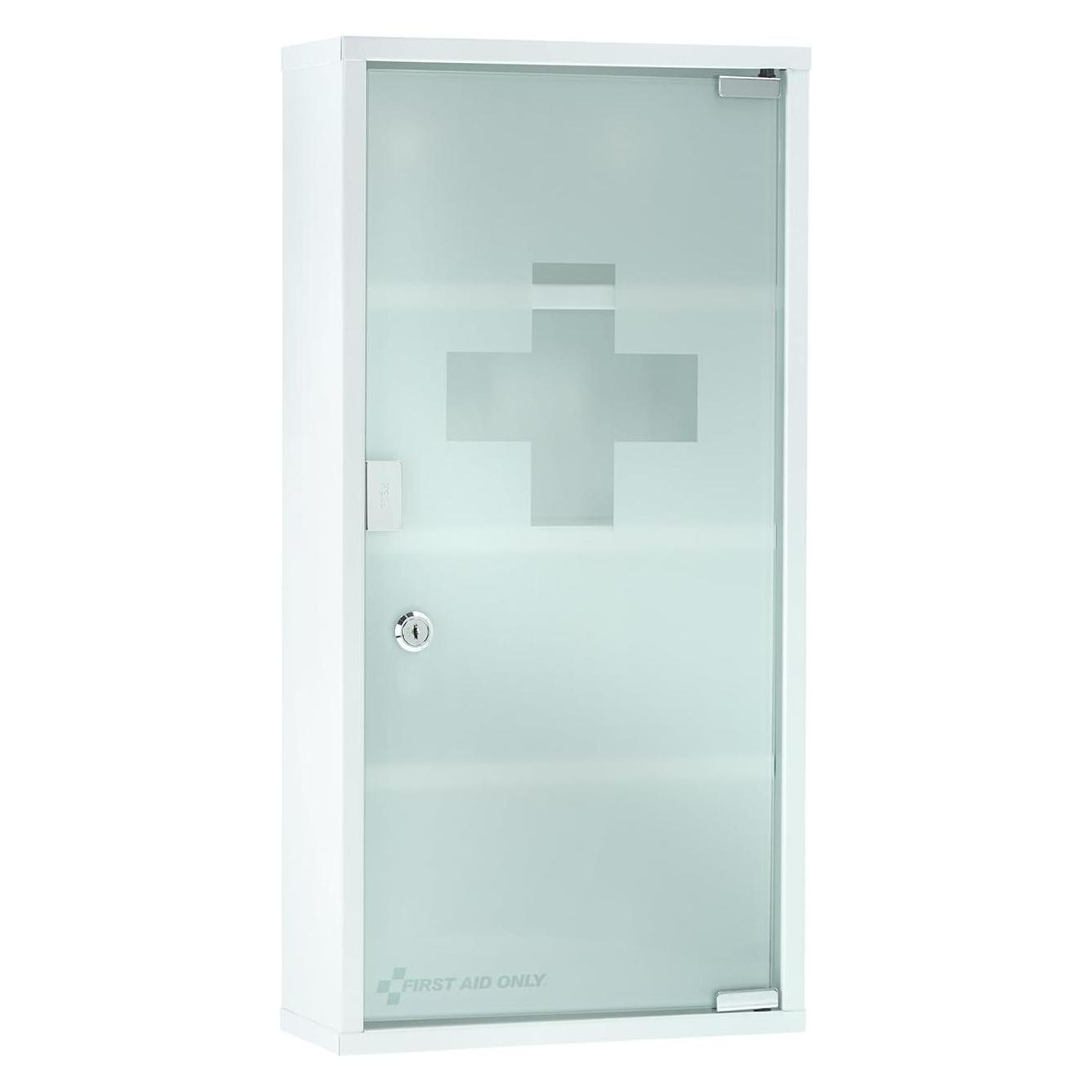First Aid Only Medizinschrank ohne Füllung weiss (First Aid Kit) (P-10203 00)