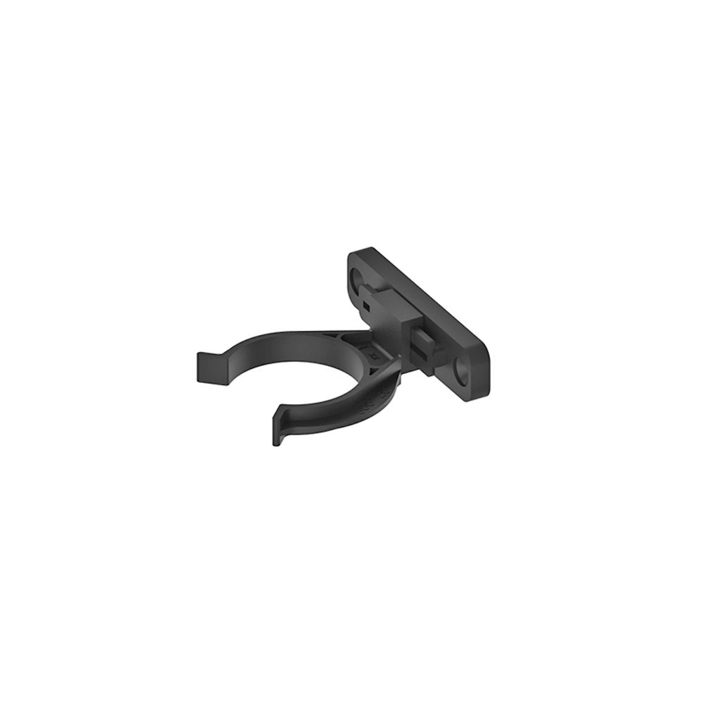Hettich Möbel-Frontblendenhalter, Kunststoff Korrekt, für Frontblenden,schwarz zum Anschrauben 61855