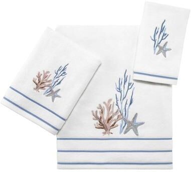 Avanti Linens Avanti Abstract Coastal Bath Towel - Bath Towel