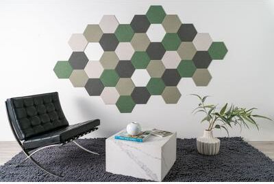 Felt Right Atlas Earth   Sound Dampening Pinnable Tiles