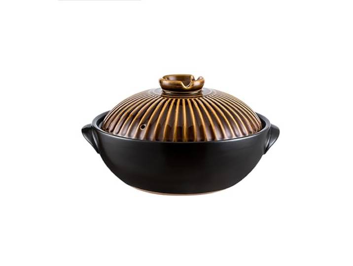Tontopf, Antihaftbeschichteter Kochtopf mit Deckel und Doppelgriff for Kochen(Vintage Copper,11in)