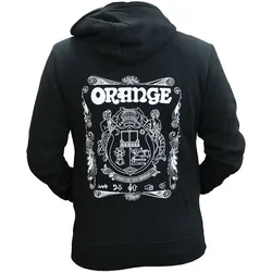 Orange Hoodie BLACK M - Hood Zip