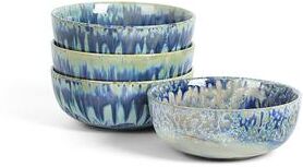 LEMIEUX ET CIE Hanami 4-Piece Stoneware Cereal Bowl Set