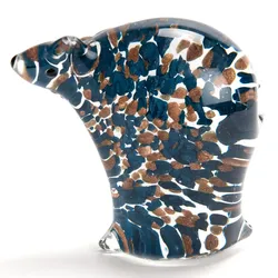Eisbär Schwefelmücke - Blau Anderes Amadeus Glas 6x11.5 cm