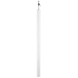 OBO 6288960 Installationssäule Boden/Decke 3000x110x140 Aluminium reinweiß RAL 9010 ISS140110RW