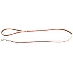 Martin Sellier Klassische Hundeleine aus Leder (Hund, Spazieren), Halsband + Leine