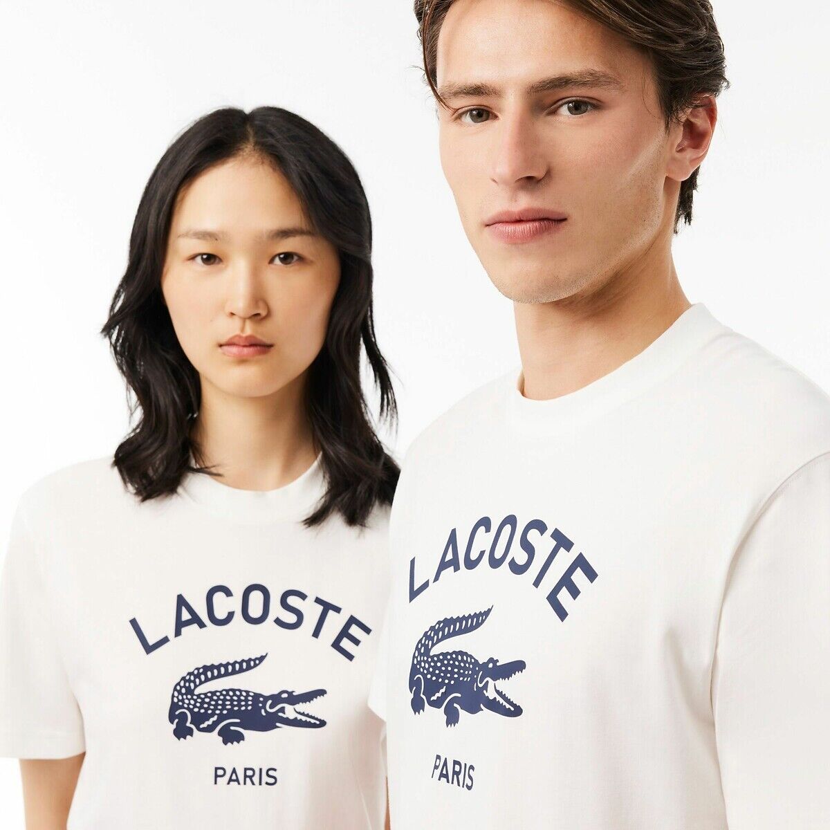 T-shirt classic fit imprimé Lacoste Paris&nbsp;