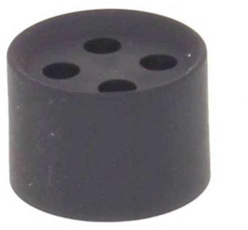 Wiska 10106843 MFD 20/04/040 Mehrfachdichteinsatz schlagfest, mit Zugentlastung M20 Kunststoff Schwarz (RAL 9005) 25St.