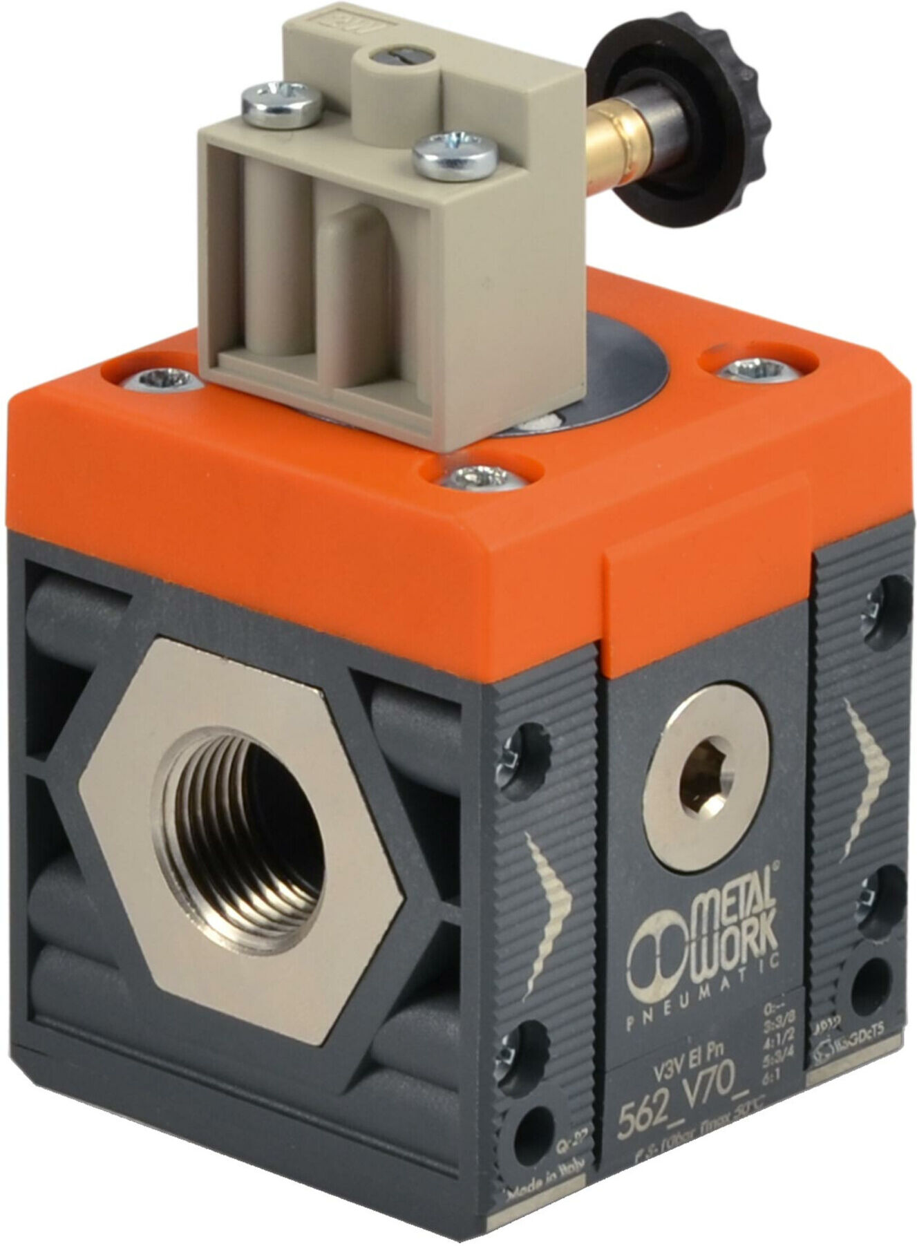 Riegler Absperrventil »SYNTESI«, elektrisch, BG2, ohne Buchsen (5620V700)