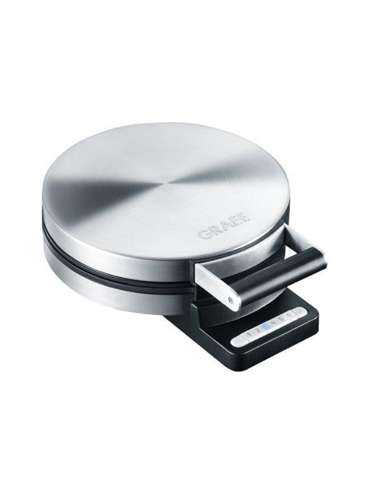 Graef Waffeleisen WA 80 - waffle maker - matt stainless steel