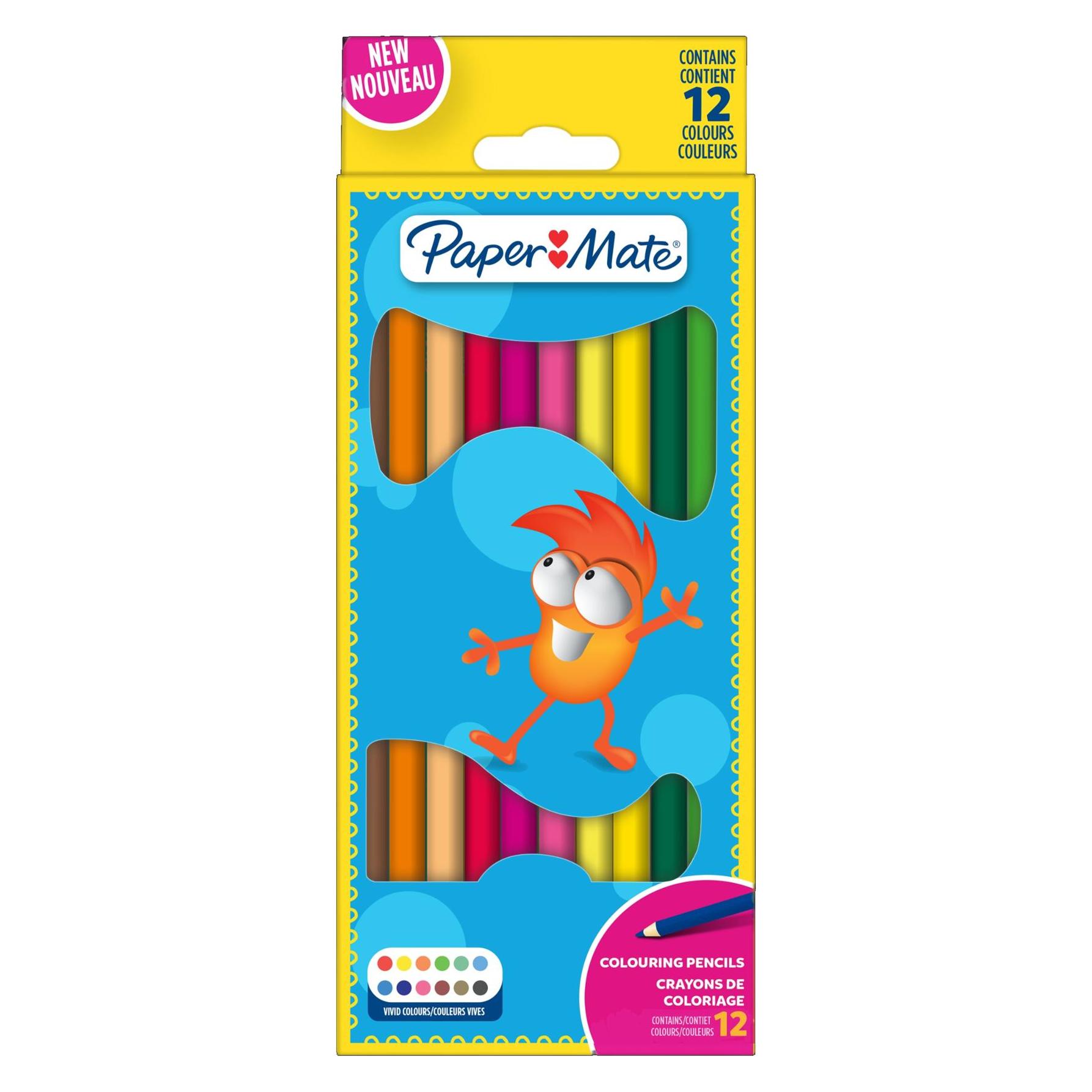 Paper Mate Buntstifte Kids Colouring Bunt 12er M Blister (12x) (2166490)