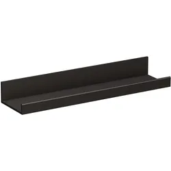 LAUFEN ASSIST Ablage, ohne Ausschnitte, 600x100x50mm, H385AS24500001, Farbe: Schwarz matt