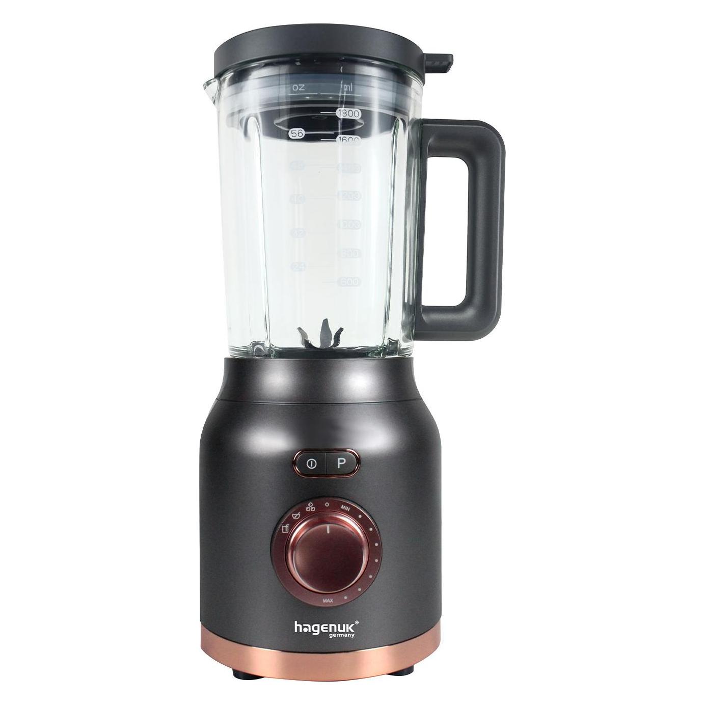 hagenuk 2in1 Powermixer und Smoothiemaker, 1,8 L (1200 W) (BL-1200G)