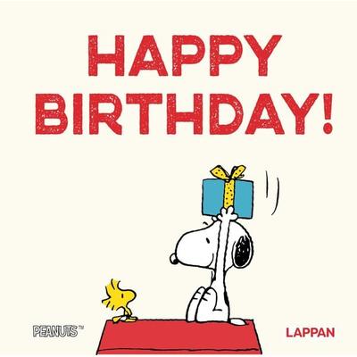 Peanuts Geschenkbuch: Happy Birthday!, Gebundene Ausgabe von Charles M. Schulz, Lappan, 978-3-8303-6443-6