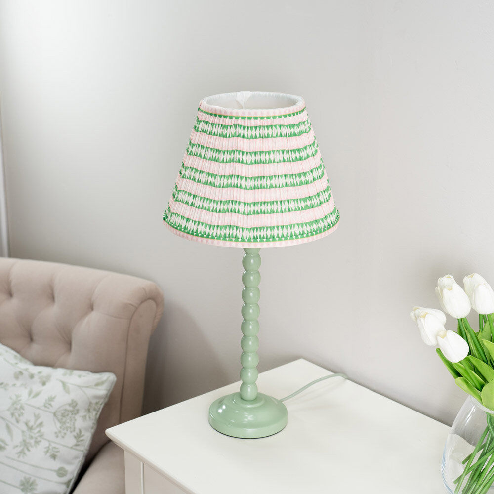 Heritage Hues Table Lamp Green 29.5cm H X 21cm W X 73.5cm D