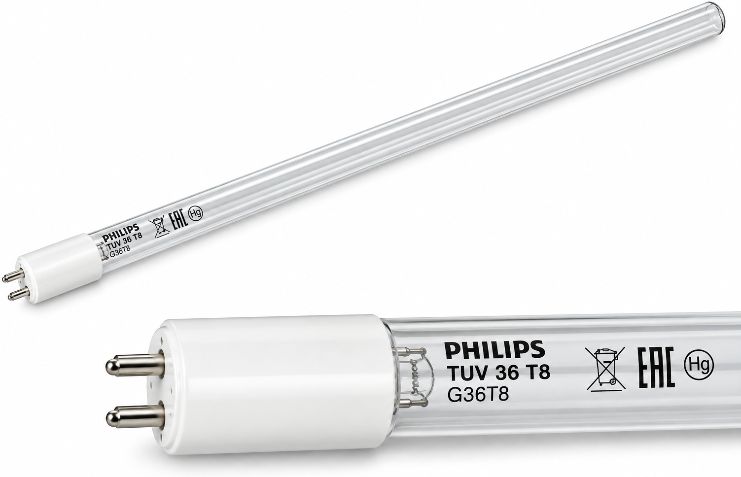 Philips Lampada UV-C 4W Attacco G5 Ricambio per Sistemi UV