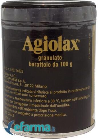 Agiolax Granulato Stitichezza Occasionale Barattolo 100 g