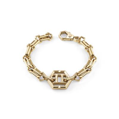 Armkette PHILIPP PLEIN "Armband", gold (16, gold), Armbänder, Herren, Armkette