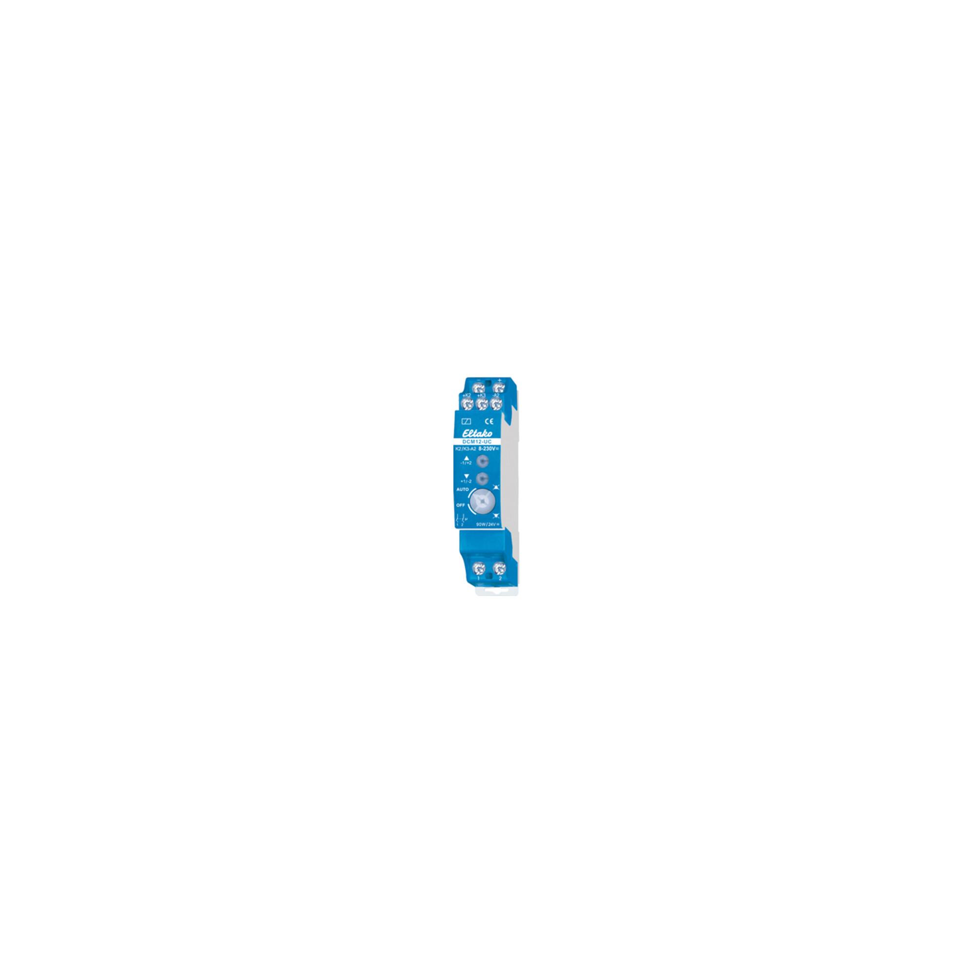 ELTAKO DC-Motorrelais DCM12-UC 2+2S 90W 1TE (22400602)