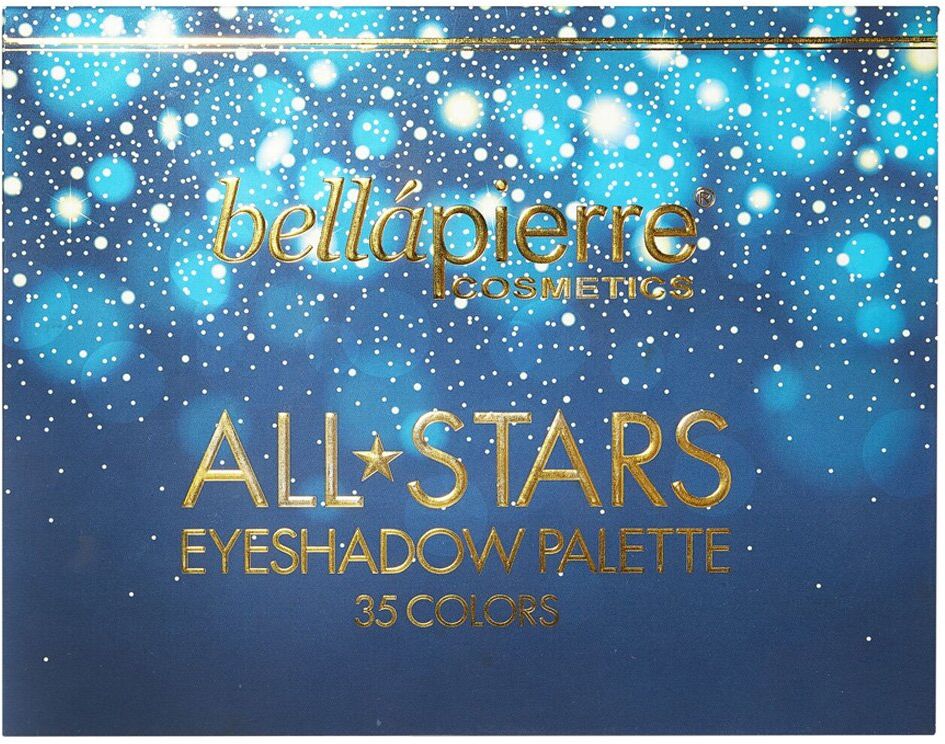 BELLAPIERRE All Stars Eyeshadow Palette (35 Colors) 38g