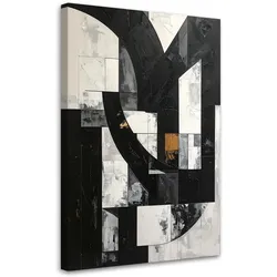 LEINWANDBILD 3D und geometrisch 80x120cm