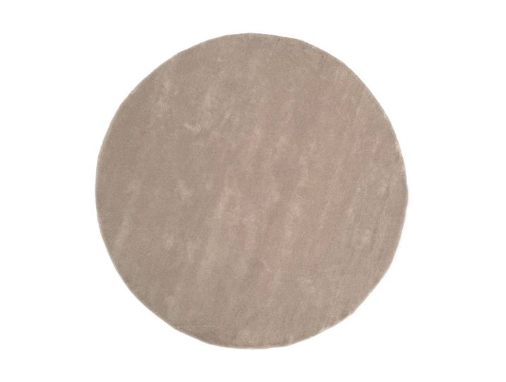 Tinted Tapis en laine Liljehok Beige, Ø200 cm