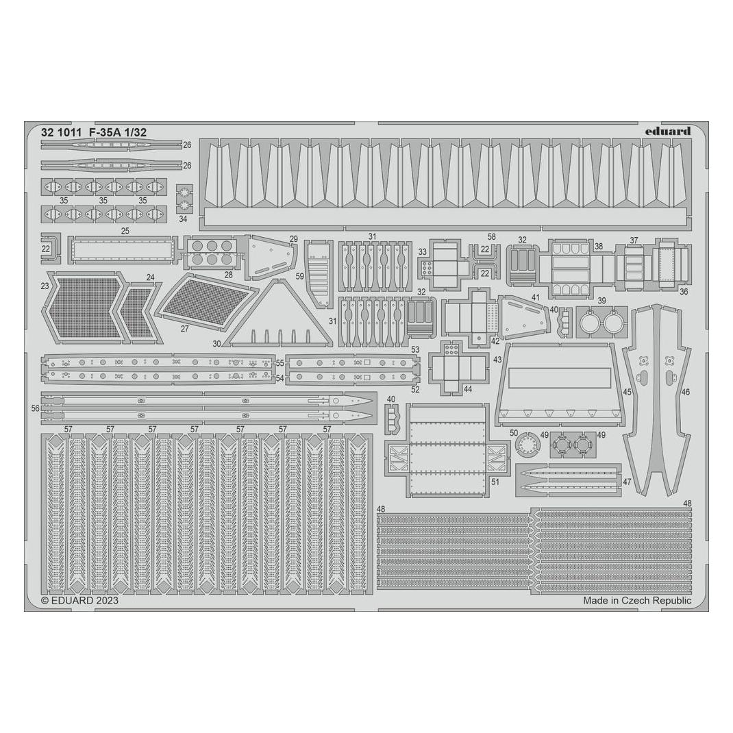 Eduard F-35A 1/32 TRUMPETER (321011)