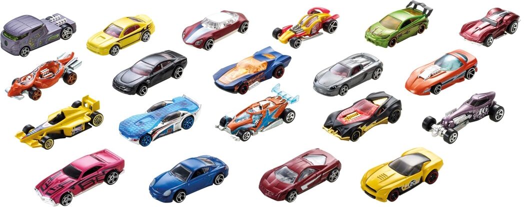 Hot Wheels Pack de 20 vehículos coches de juguetes .