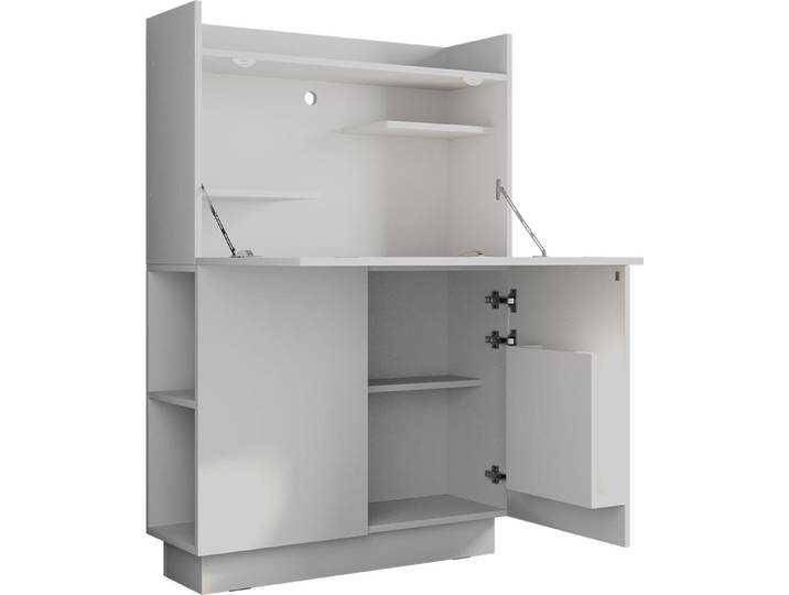 Secrétaire bureau Vicco Alena Blanc 85x27cm\, Model 32502
