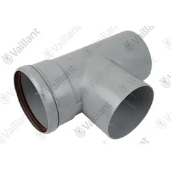 T-Stück, DN 100 x 220 PP Vaillant-Nr. 0020029021