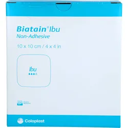 Biatain Ibu Schaumverband Nh 10x10 cm 5 ST