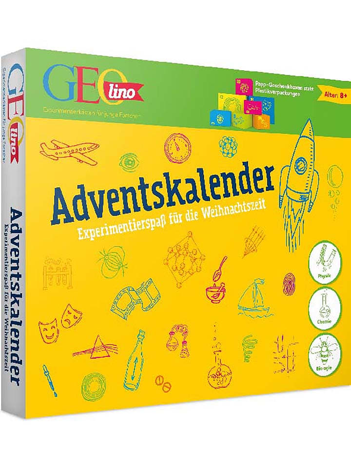FRANZIS Adventskalender "Geolino Naturwissenschaften" - ab 8 Jahren - onesize