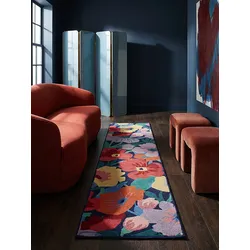 Läufer Blumen Bunt 80 x 300 cm - DAHLIA   Kadima Design