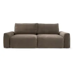 INNOVATION LIVING Schlafsofa Norum Chunky Stoff Brown